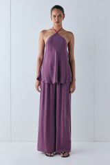 Allegra Pants Purple | VRG GRL near me