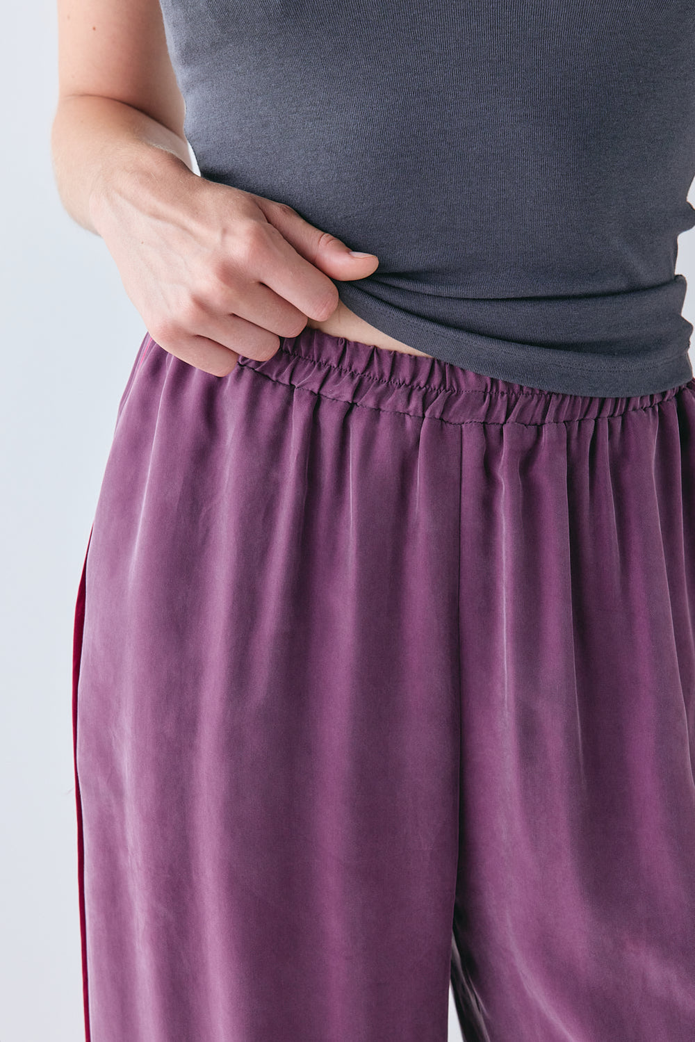 Allegra Pants Purple | VRG GRL near me