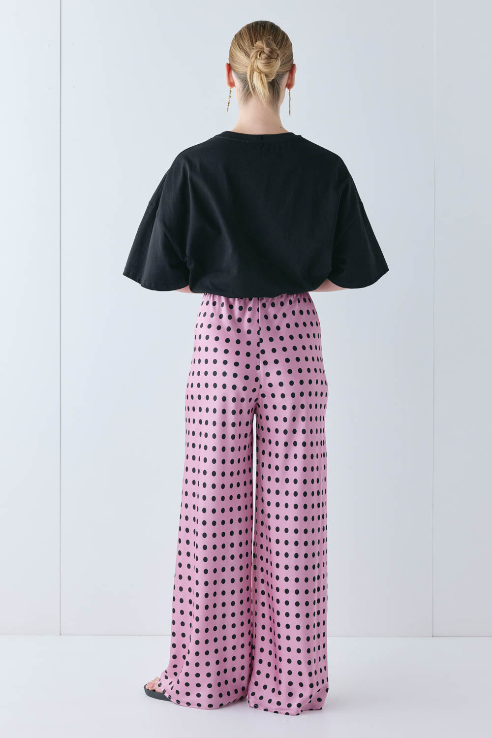 Remi Satin Pants Polka Dot | VRG GRL online