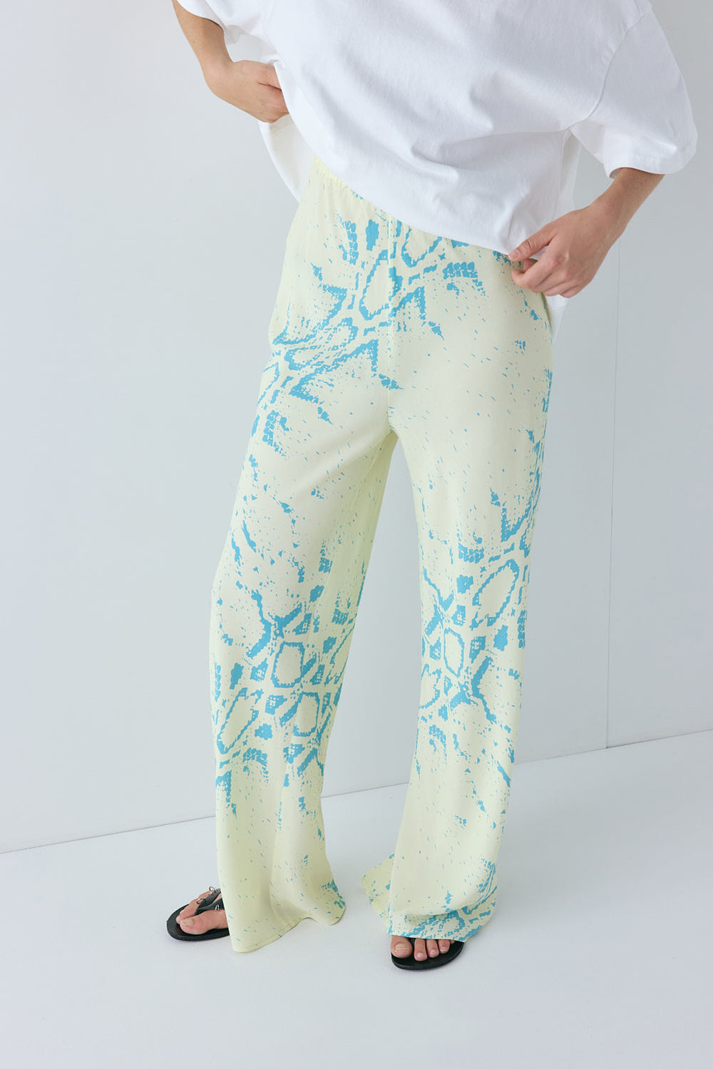 Remi Pants Yellow Snake | VRG GRL on sale