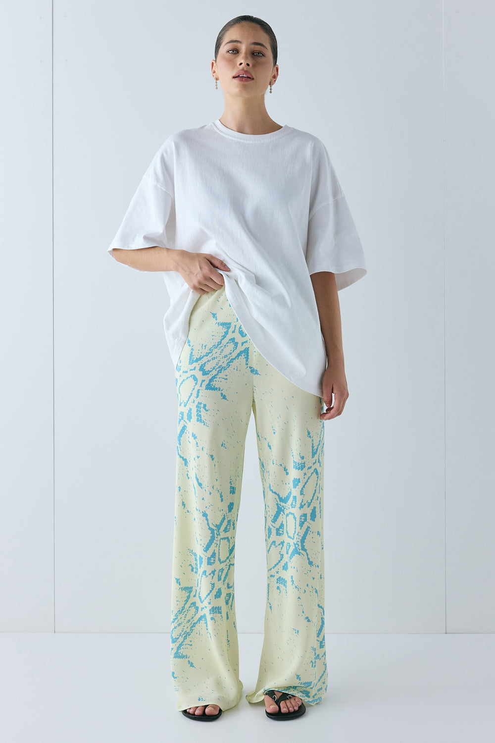 Remi Pants Yellow Snake | VRG GRL on sale