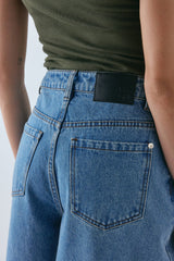 Hayden High Rise Denim Jeans Blue | VRG GRL for sale