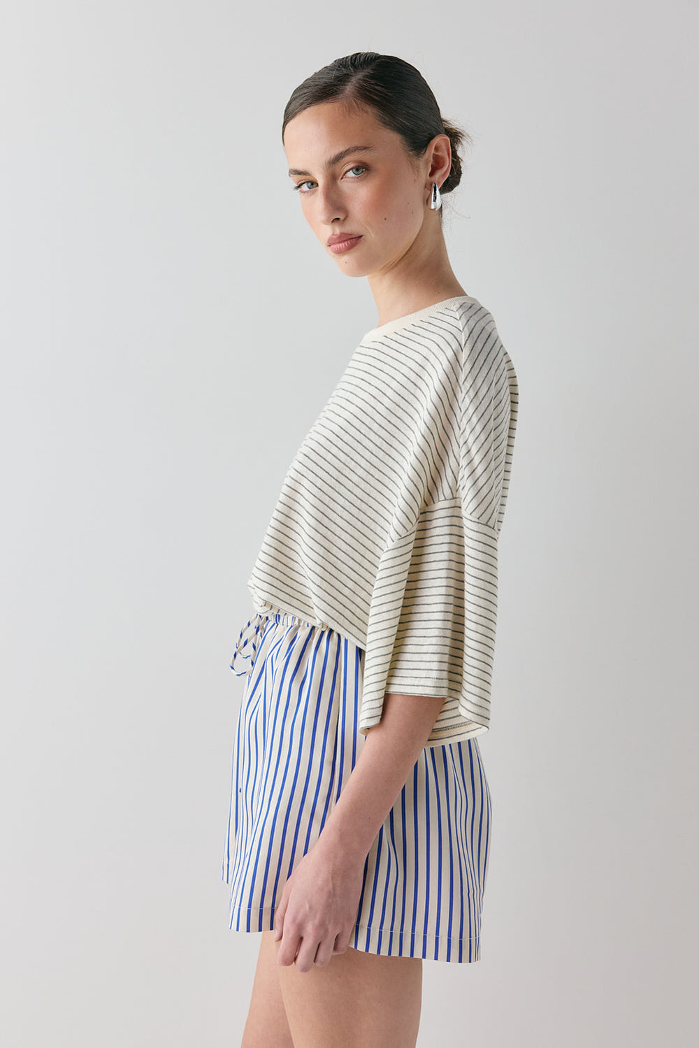 Annika Shorts Cobalt Stripe | VRG GRL near me