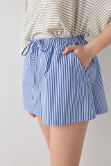 Annika Shorts Blue Stripe | VRG GRL online