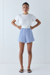 Annika Shorts Crinkle Blue | VRG GRL near me