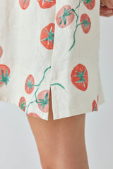 Aftersun Linen Mini Dress Roma | VRG GRL for sale
