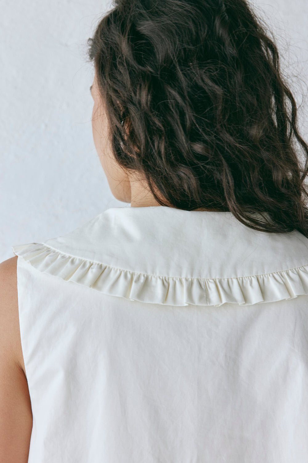 Anja Mini Dress Cream | VRG GRL discount
