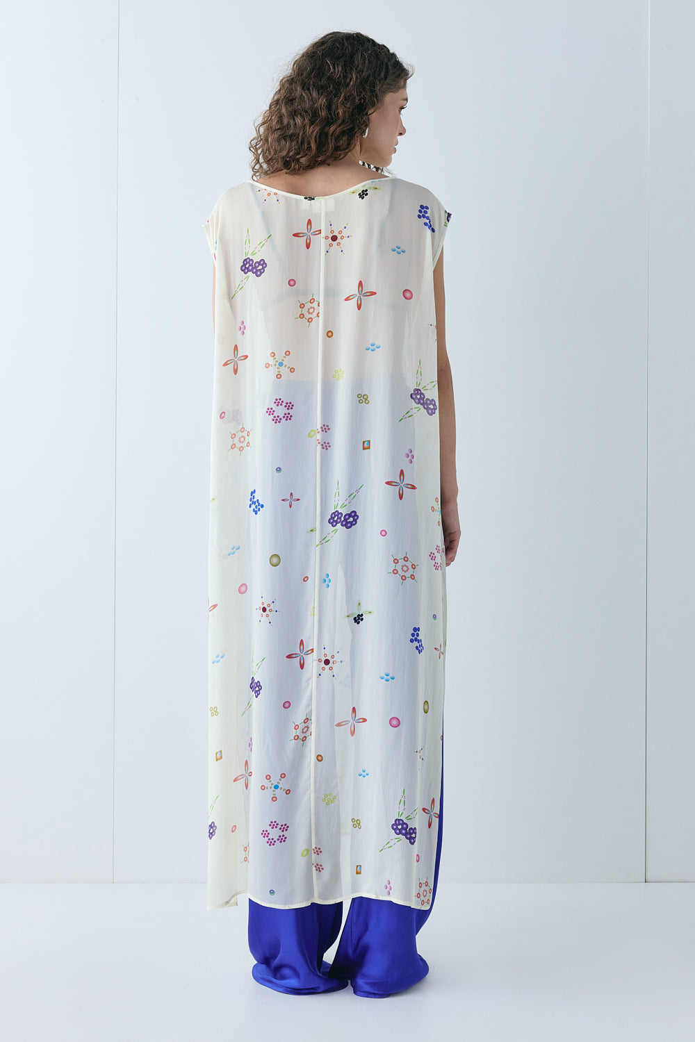 Solaire Sheer Maxi Dress Pia | VRG GRL near me