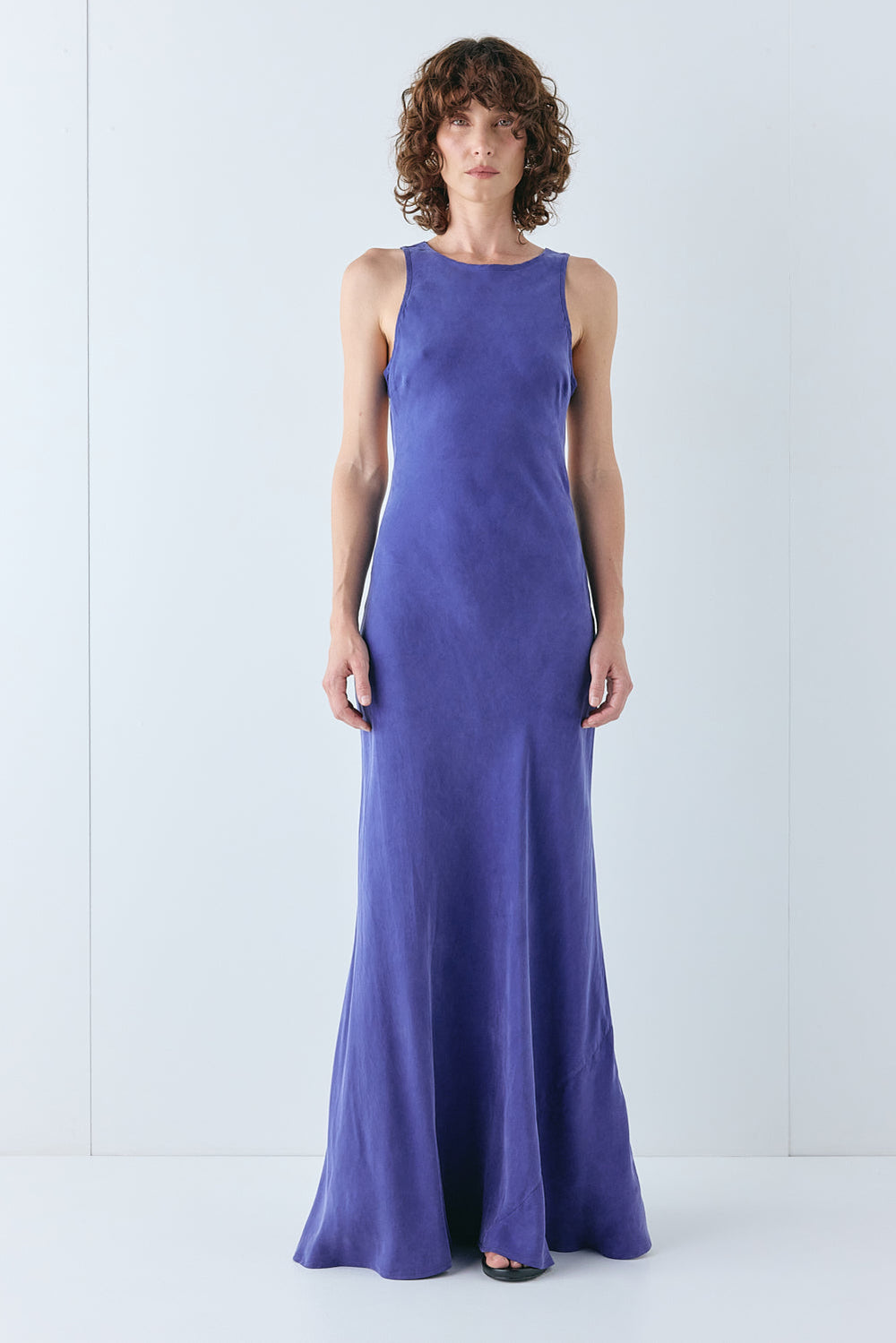 Audrey Maxi Dress Blue | VRG GRL on sale