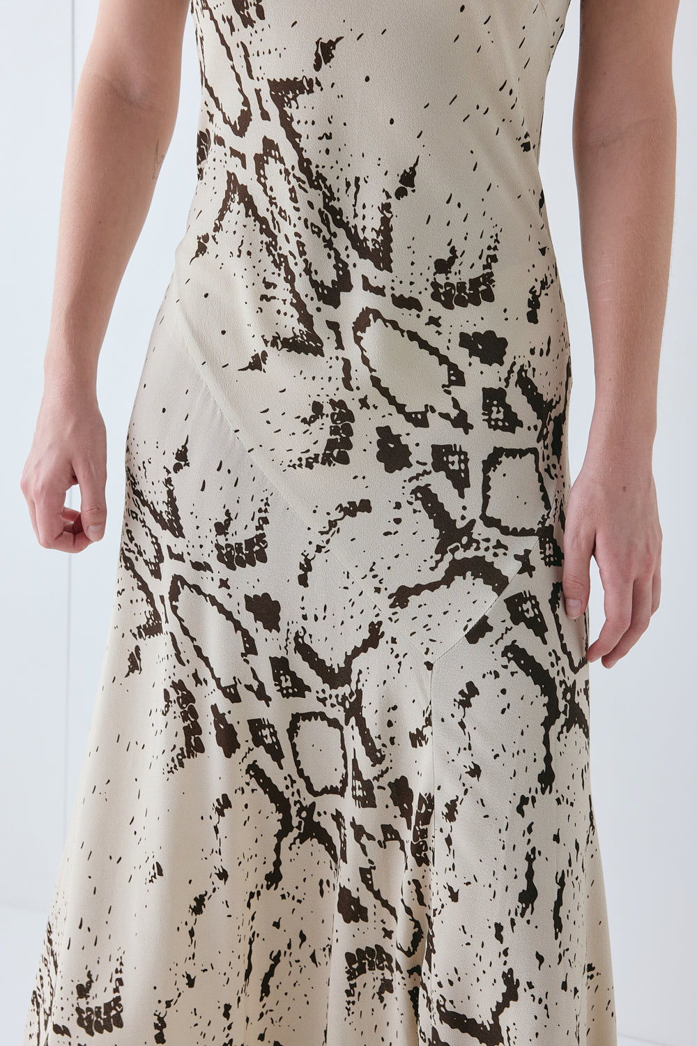 Alora Maxi Dress Snake | VRG GRL sale