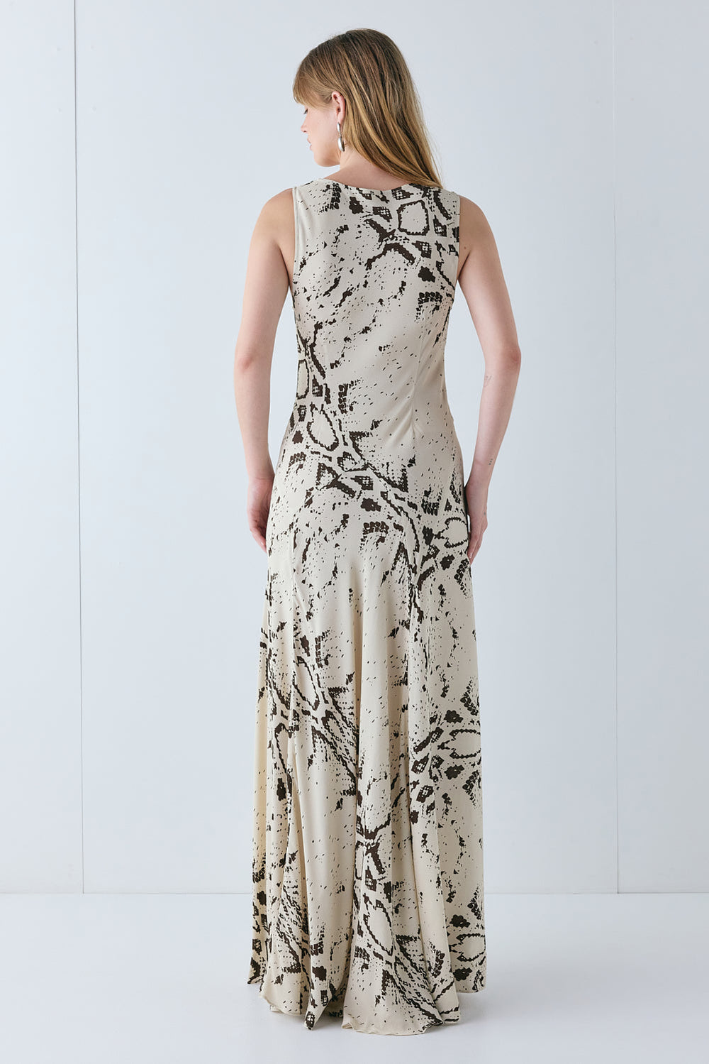 Alora Maxi Dress Snake | VRG GRL sale