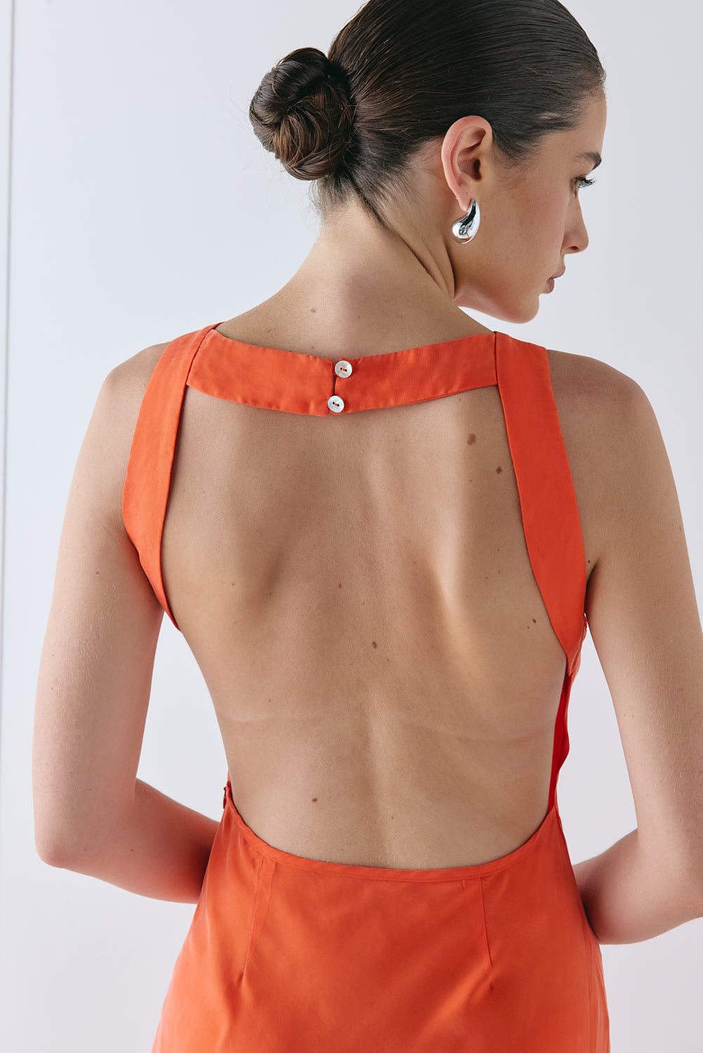 Audrey Maxi Dress Tangerine | VRG GRL near me