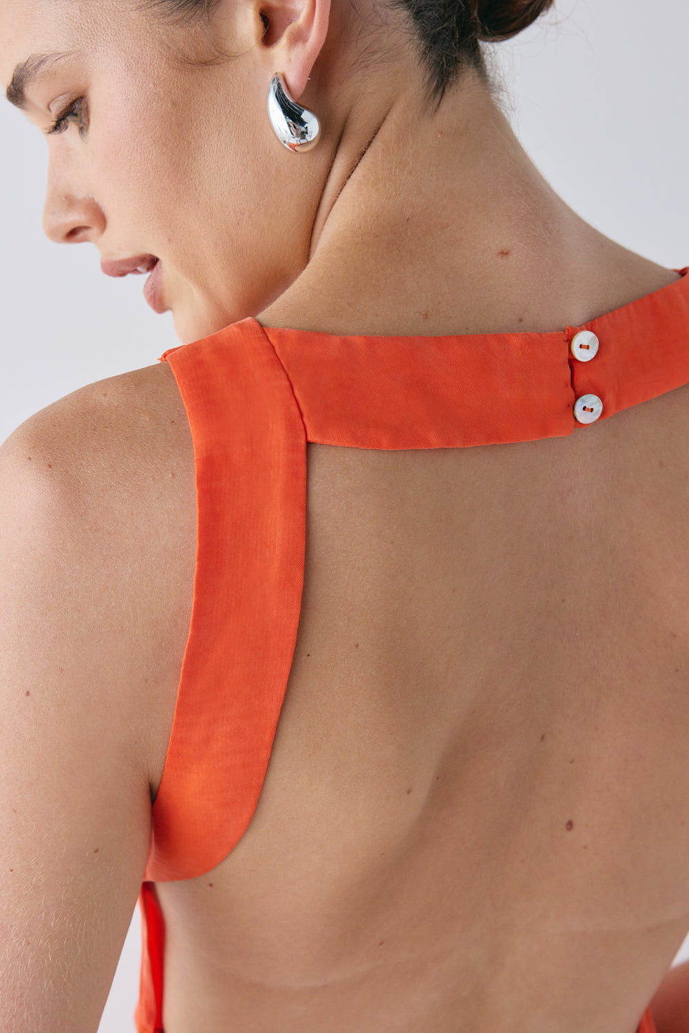 Audrey Maxi Dress Tangerine | VRG GRL near me