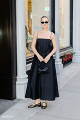 Behati Maxi Dress Black | VRG GRL US