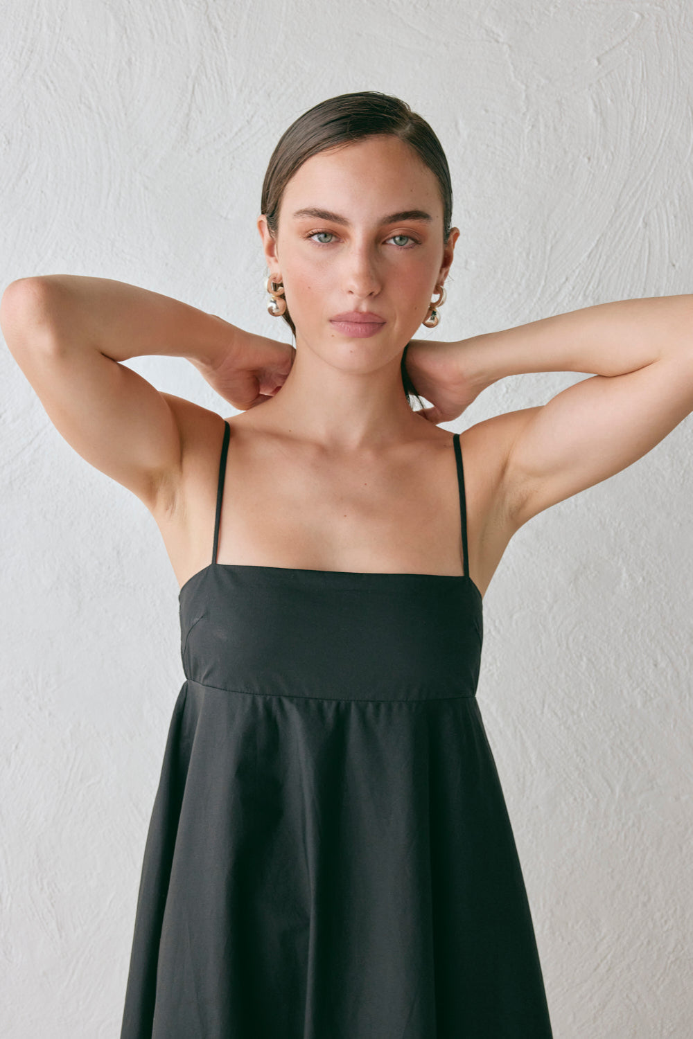 Behati Maxi Dress Black | VRG GRL US