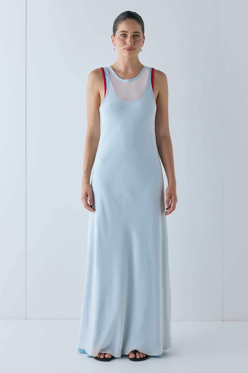 Kendall Maxi Dress Powder Blue | VRG GRL online