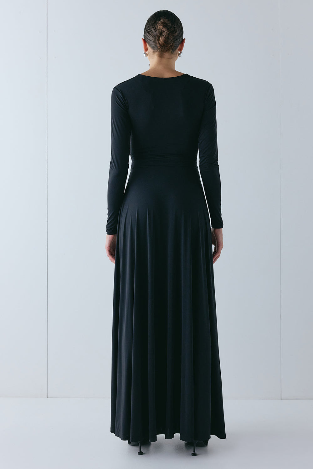 Valentine Maxi Dress Black | VRG GRL near me