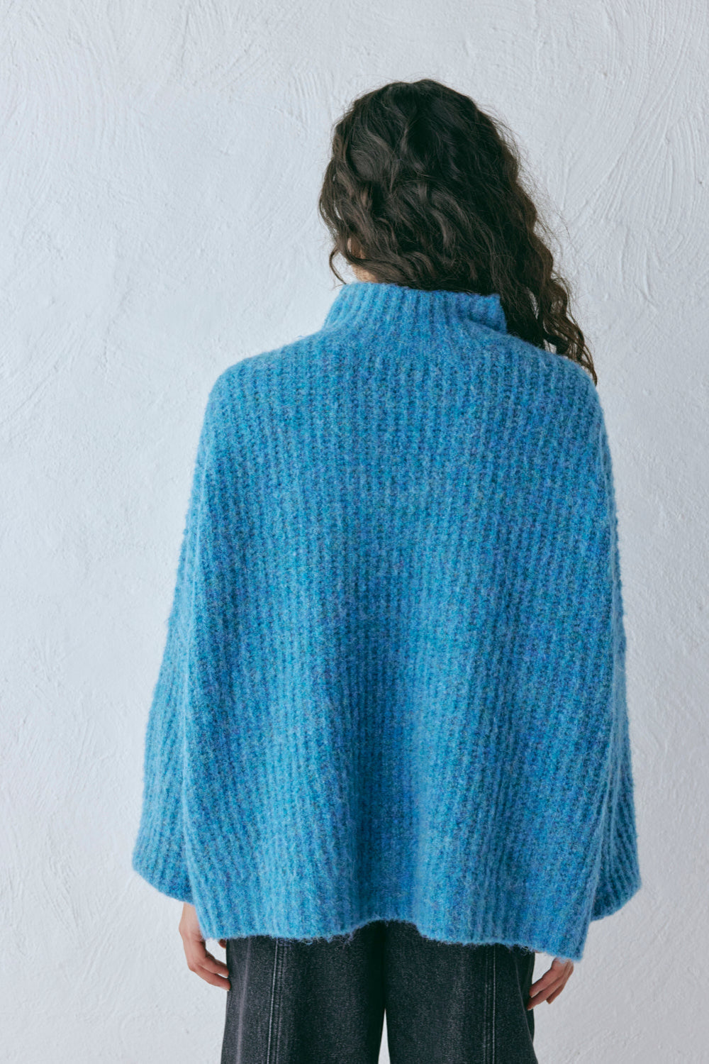 Yumi Knit Jumper Sea | VRG GRL near me