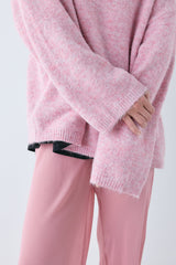 Juni Knit Jumper Pink Marle | VRG GRL online