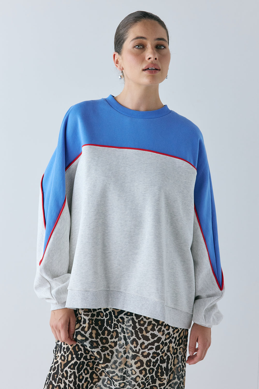 Asher Jumper Grey | VRG GRL on sale