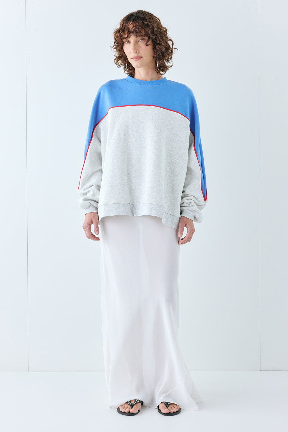 Asher Jumper Grey | VRG GRL on sale