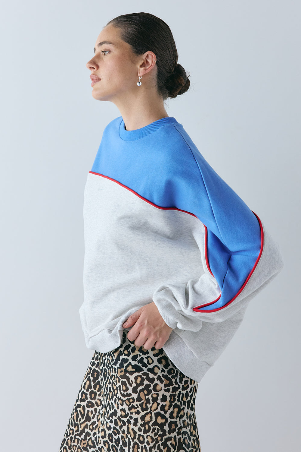 Asher Jumper Grey | VRG GRL on sale