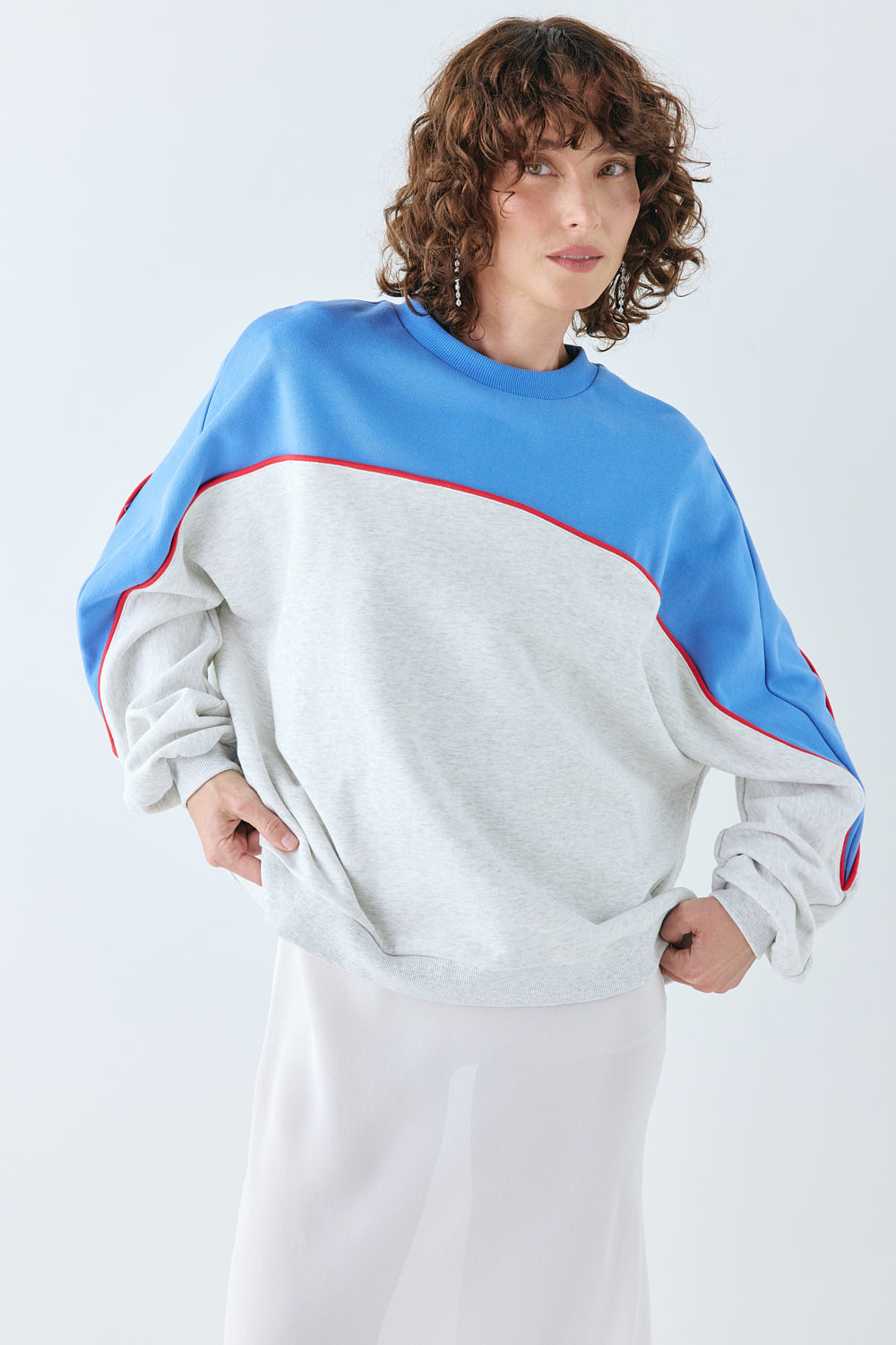 Asher Jumper Grey | VRG GRL on sale