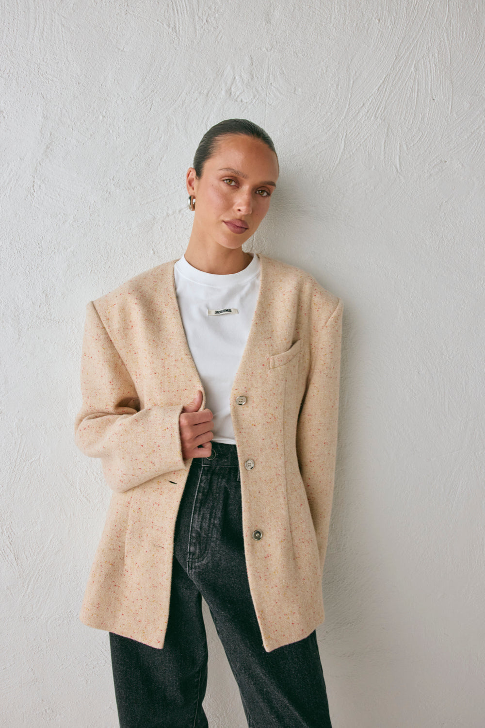 Dalton Blazer Biscuit | VRG GRL on sale