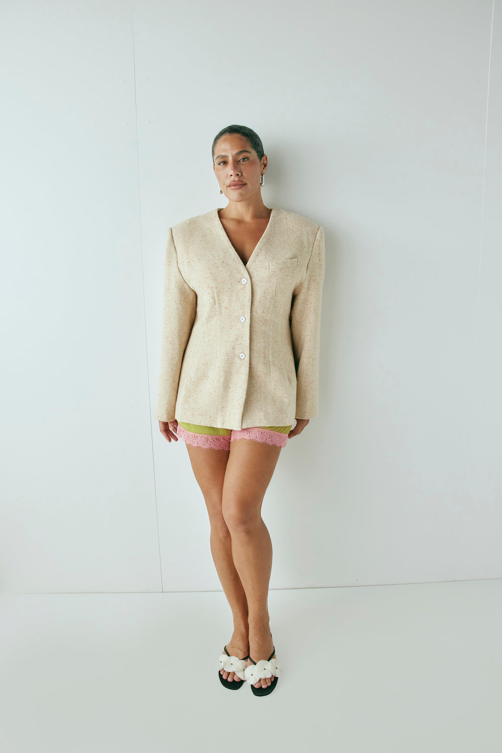 Dalton Blazer Biscuit | VRG GRL on sale