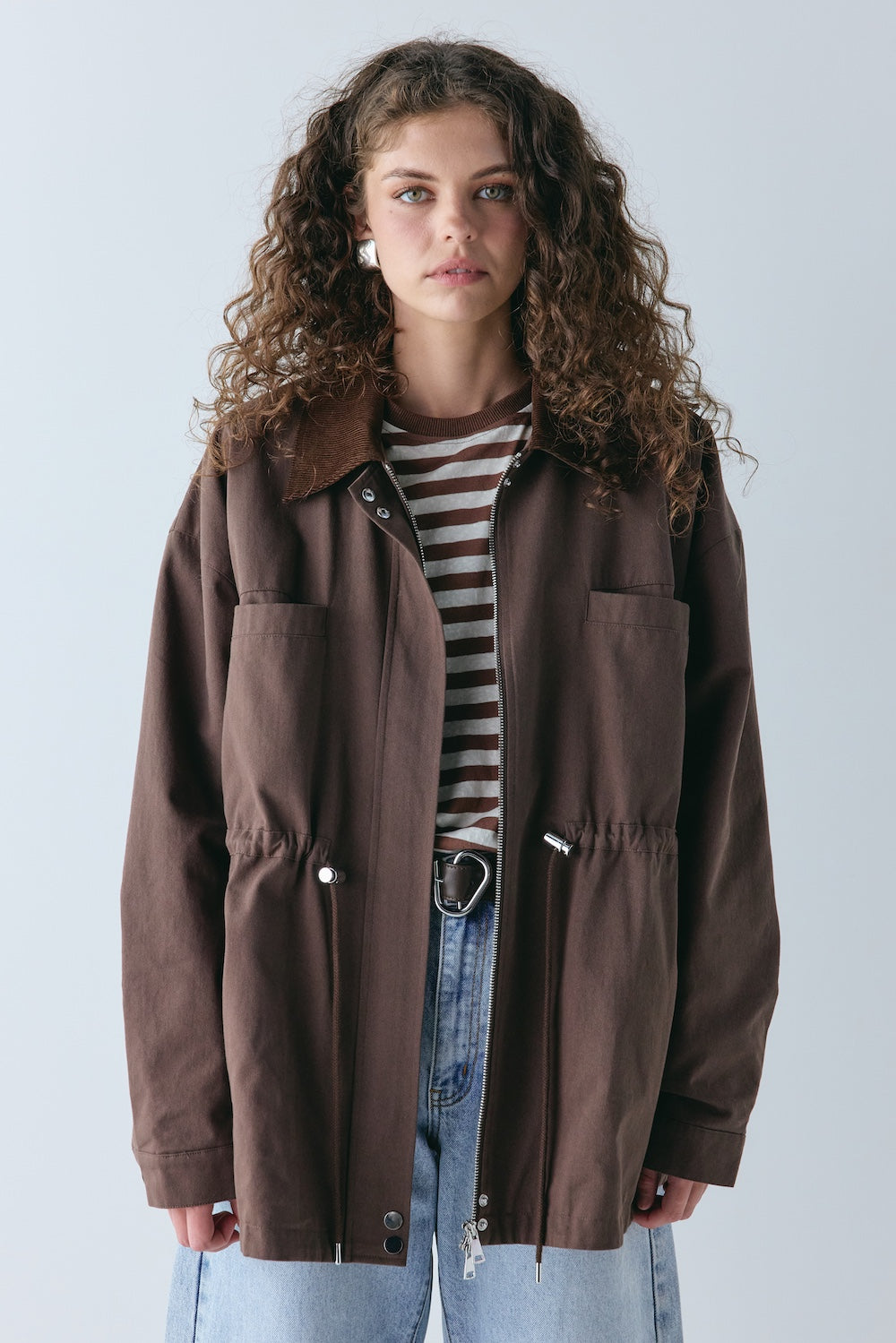Kennedy Jacket Chocolate | VRG GRL near me