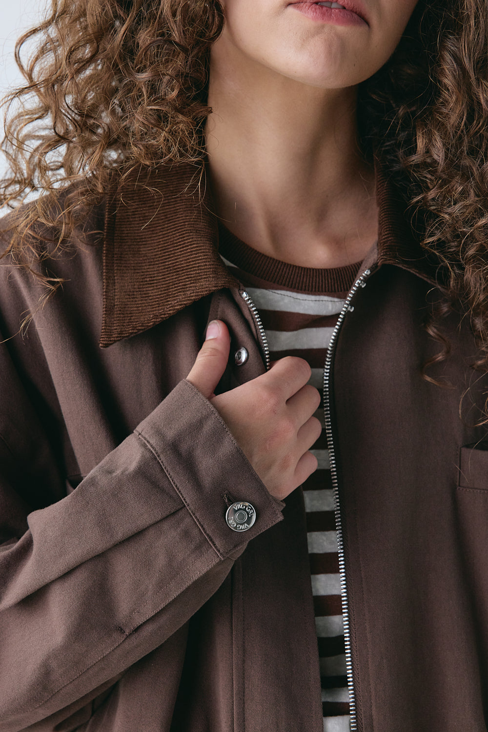 Kennedy Jacket Chocolate | VRG GRL near me