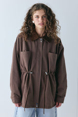 Kennedy Jacket Chocolate | VRG GRL near me