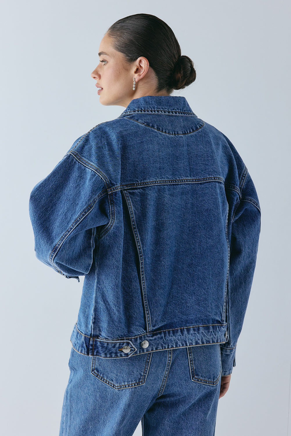 Yuki Denim Jacket Blue | VRG GRL for sale