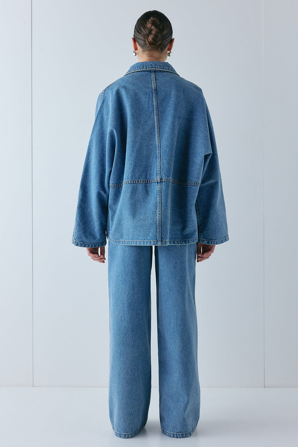Mischa Denim Jacket Blue | VRG GRL discount