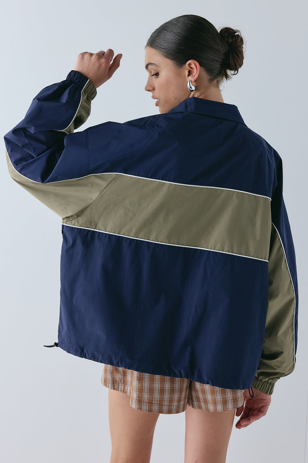 Darcy Spray Jacket Navy | VRG GRL near me