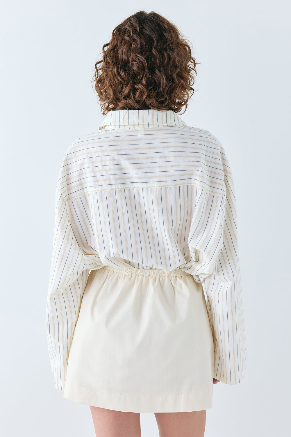 Elka Mini Skirt Cream | VRG GRL online