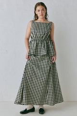 Indi Top Black Check | VRG GRL on sale
