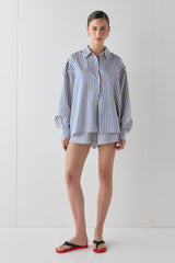 Annika Shorts Cobalt Stripe | VRG GRL US