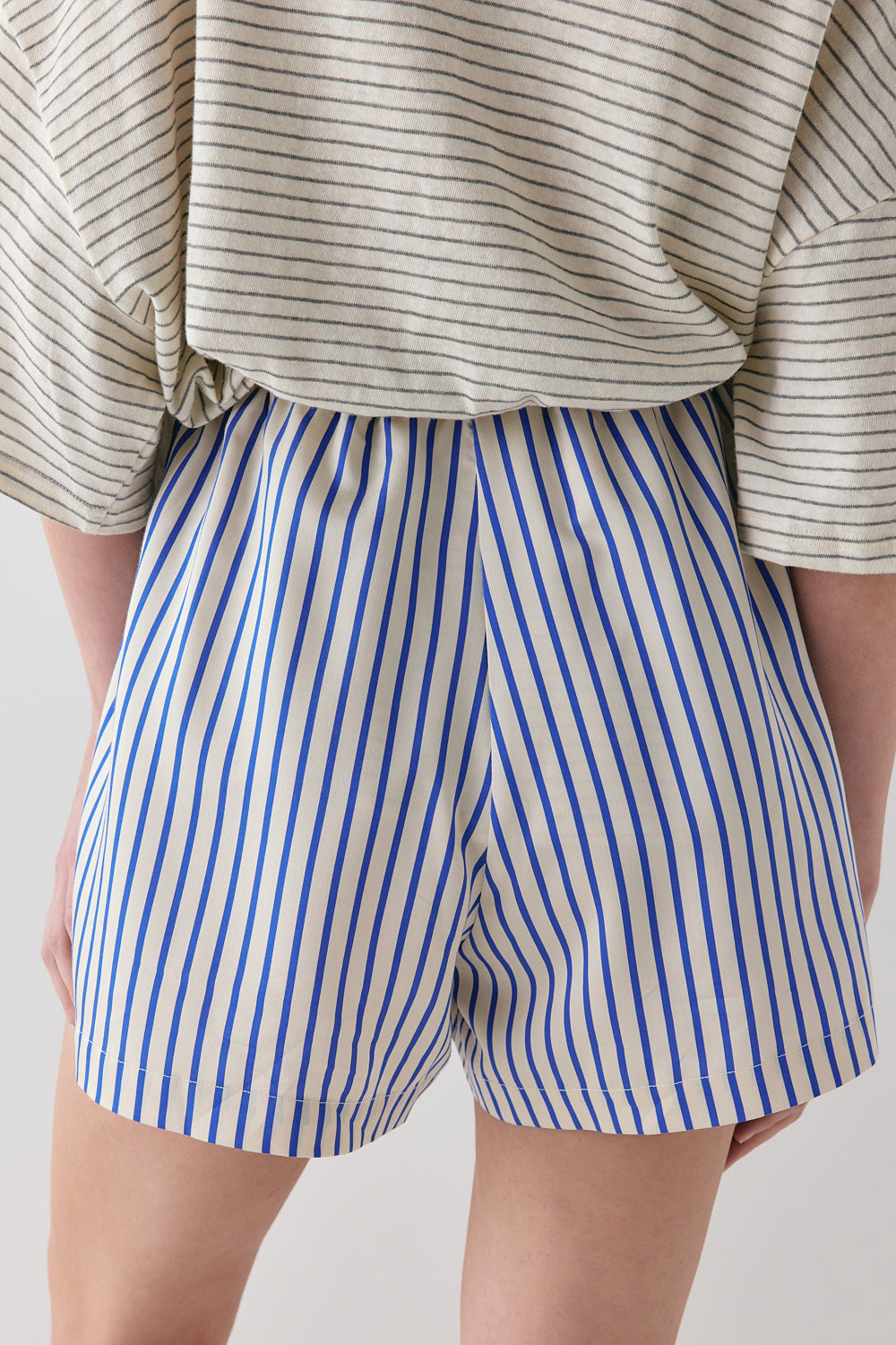Annika Shorts Cobalt Stripe | VRG GRL US