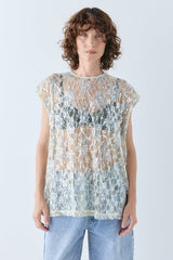 Devyn Sequin Top Lace | VRG GRL discount