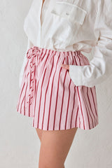 Annika Shorts Berry Stripe | VRG GRL near me