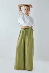 Moonscapes Pants Moss | VRG GRL for sale