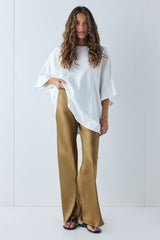 Rae Satin Pants Copper | VRG GRL near me