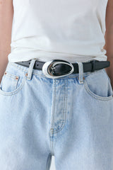 Alina Leather Belt Black | VRG GRL sale